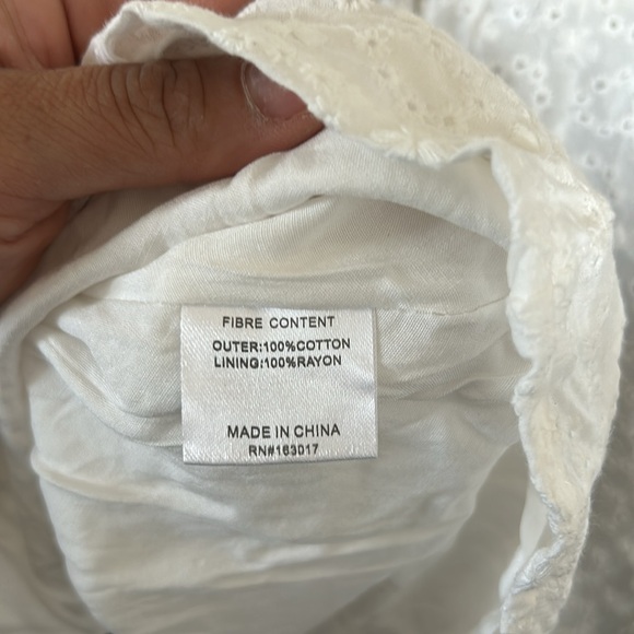 Princess Polly Darso White Puff Sleeve Sweetheart Neck Mini Dress - Picture 9 of 11